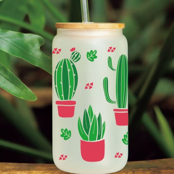 Wholesale Uv Transfer Sticker Glass C Crystal Label Crystal Sticker Exclusive for 16oz Glass C Special Sticker 23Cmx11Cm