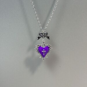 D1031-necklace-1 piece-purple