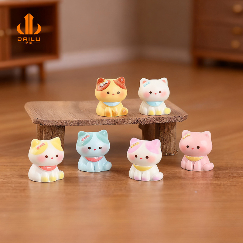 Wholesale Cute Mini Kitten Doll Aessories