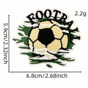 Cartoon football cloth stickers 14 #