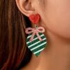 Wholesale Love Bow Valentine's Day Acrylic Earrings