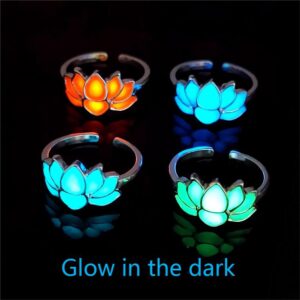 Wholesale Luminous Lotus Ring