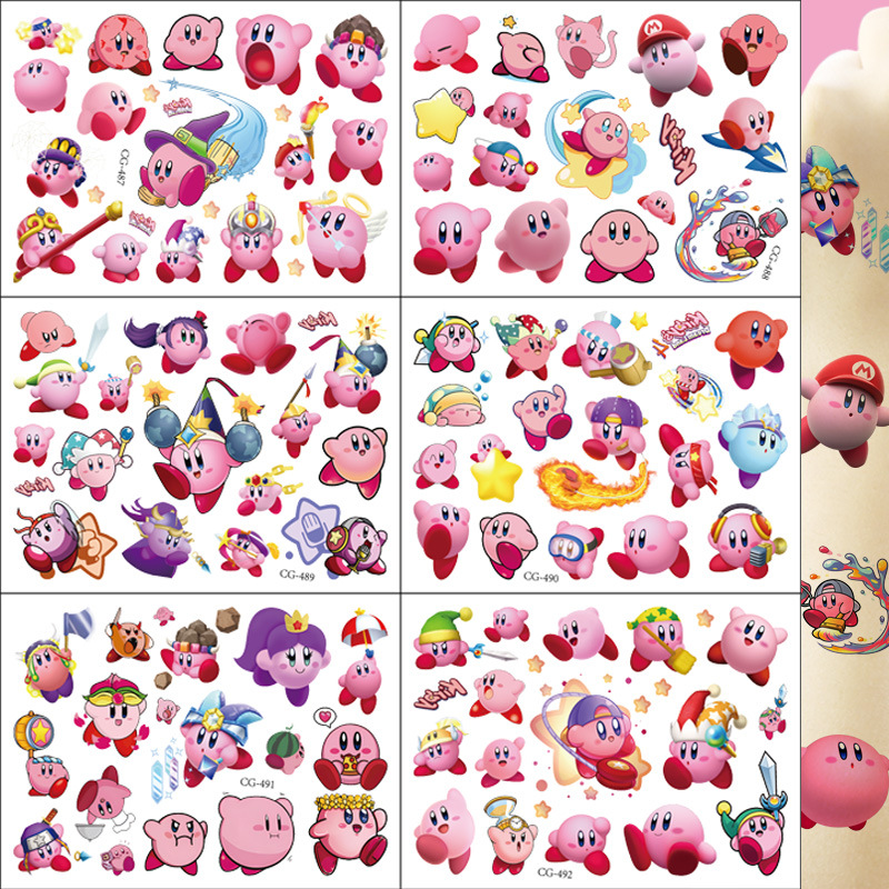 Wholesale Game Cartoon Tattoo Sticker Chilen Tattoo Sticker
