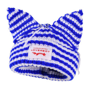 Blue and white stripes / One size fits all