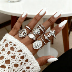 02 silver 10-piece set