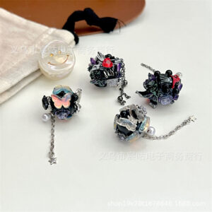 Wholesale Diablo butterfly ghost tassel clay beads diy handmade beaded