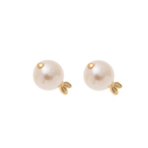 Gold fish earrings