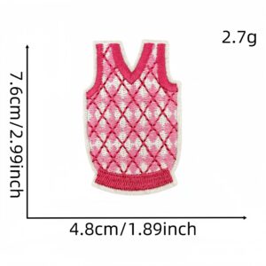 Pink golf cloth sticker 8 #