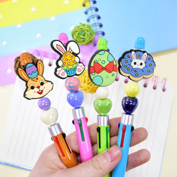 O1CN01cgBjO428wE3gTCRFX_2218983507996-0-cib Wholesale Random 100pcs Easter cartoon Focal Beads series