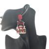 Wholesale Valentine's Day Double layered Love Earrings