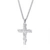 Wholesale Stainless Steel Tree of Life Cross Necklace