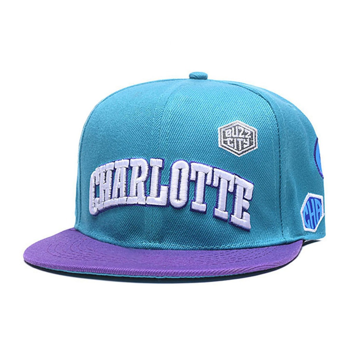 Wholesale Colorful spliced flat edge basketball casual baseball cap