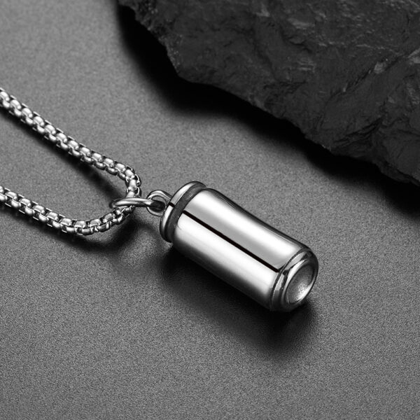 Wholesale Titanium Steel Pull-Tab Can Pendant Necklace
