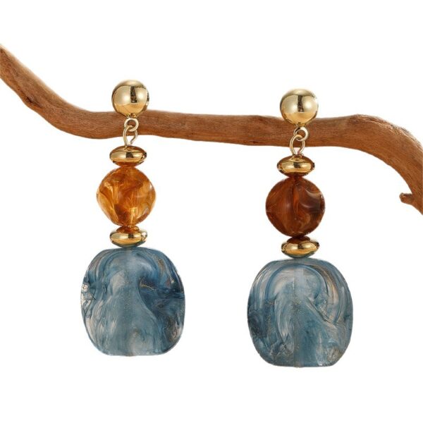 Wholesale Autumn/Winter Acrylic Pendant Earrings