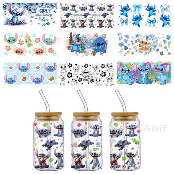 O1CN01cpVPBq1IlMbqUDmOK_2216490590933-0-cib Wholesale Cartoon Uv Dtf Crystal Transparent Sticker Glass Bottle Decoration Waterproof and Scratch-Resistant Wholesale