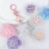 Wholesale 5pcs Holding flower bouquets and flower balls in hand beads