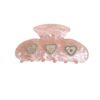 Wholesale Sparkling Diamond Love Pink Sweet Gripper