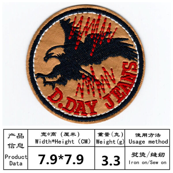 Wholesale Independence Day flag with diverse letters DIY Patches