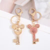 Wholesale Cute rhinestone keychain