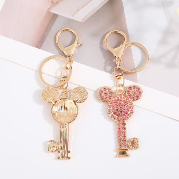 Wholesale Cute rhinestone keychain