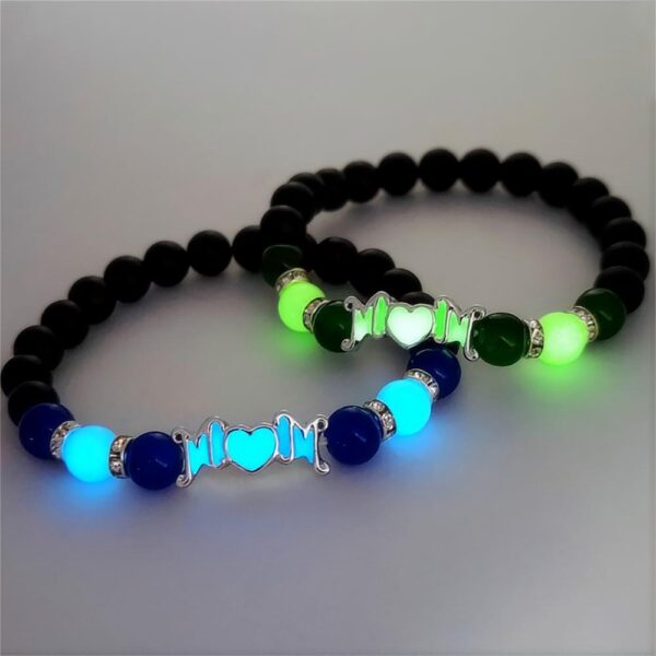 O1CN01cxtciM2IVKnCBu1MN_3919529291-0-cib Wholesale Mother's Day Love Luminous Bracelet