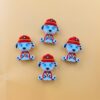 Wholesale 10pcs 3D Silicone Cute Cartoon Beads