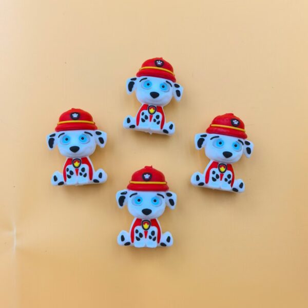 Wholesale 10pcs 3D Silicone Cute Cartoon Beads