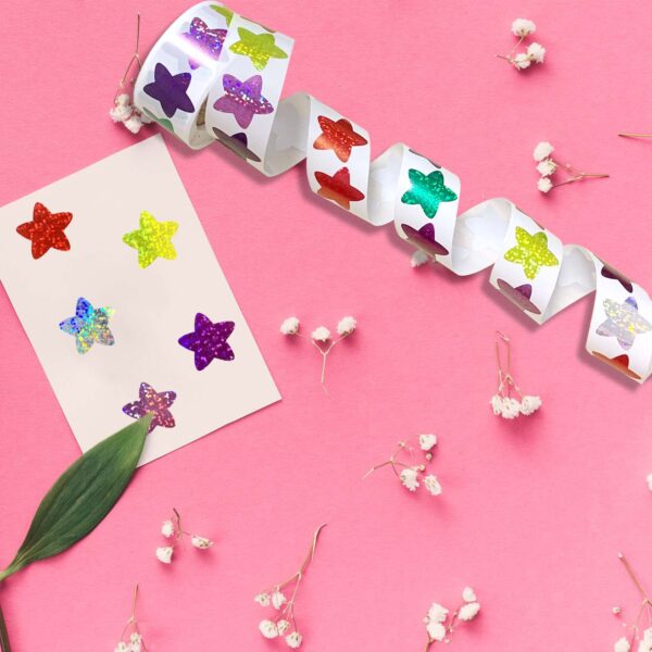 Wholesale star sticker bonus chart decoration sticker