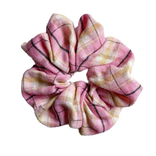Wholesale Autumn and winter plaid large intestine headband