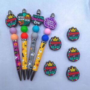 Wholesale Random 100pcs Cartoon Focal Beads