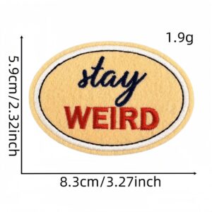 Colorful english landscape cloth stickers 28#