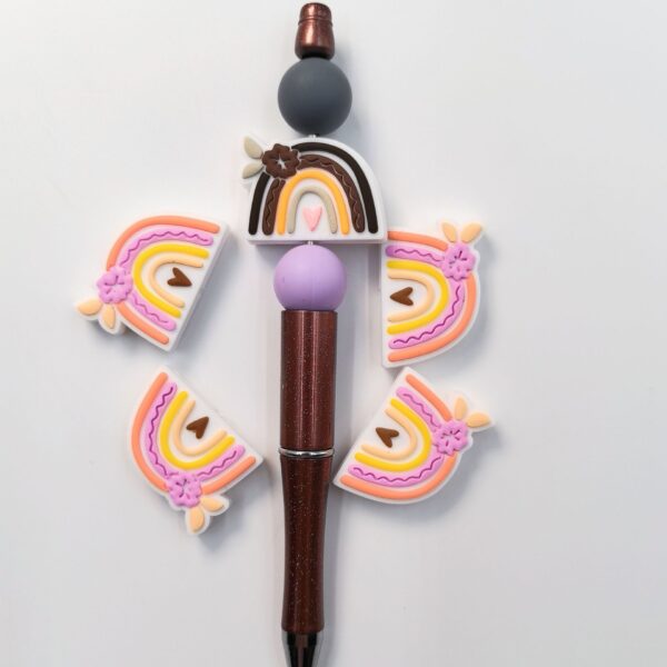 O1CN01dAG9tZ1pLbWMhZxoS_2217666445344-0-cib Wholesale 10pcs Rainbow Silicone Beads