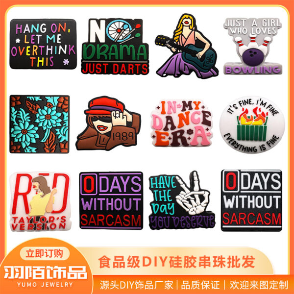 O1CN01dBOvyz1gWkdXMpWv0_2214318854150-0-cib Wholesale 30pcs Cartoon Glue Silicone Beads