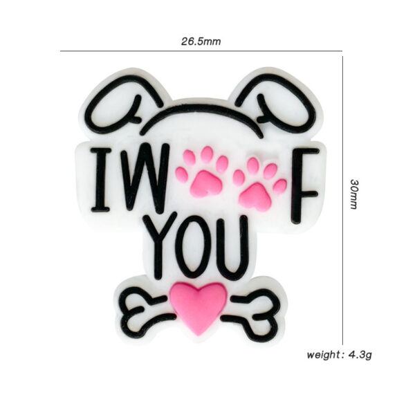 O1CN01dBXvQy1mHzgowIRTS_2220494344930-0-cib Wholesale Creative Silicone Letter Animal Focal Beads