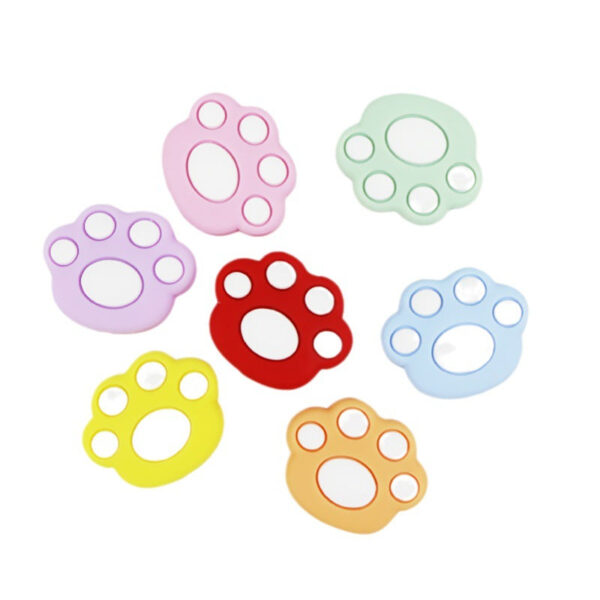 Wholesale 10PCS New Children's Handmade Baby Teether Food Grade Silicone Beads