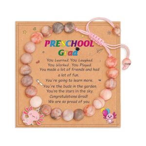 Pink zebra salamander + preschool grad