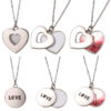 Wholesale Hollow Heart Necklace Love Valentine's Day