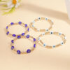 Wholesale Devil's Eye gold beads beaded bracelet