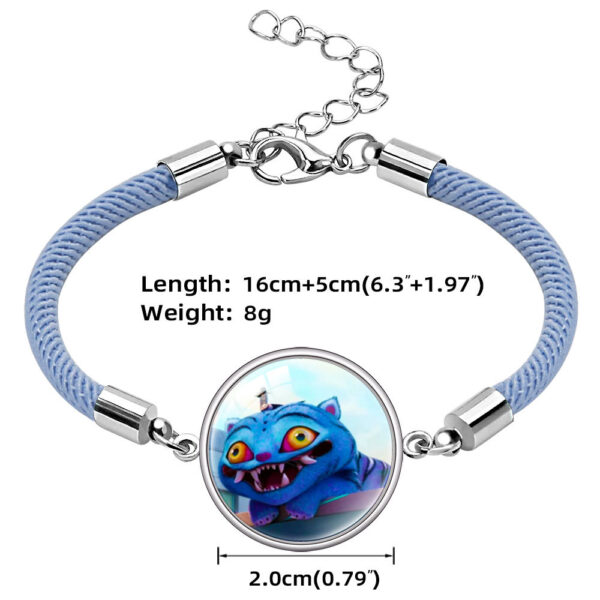 Wholesale Gemstone Bracelet Cartoon Character Multi-Color Rope Bracelet