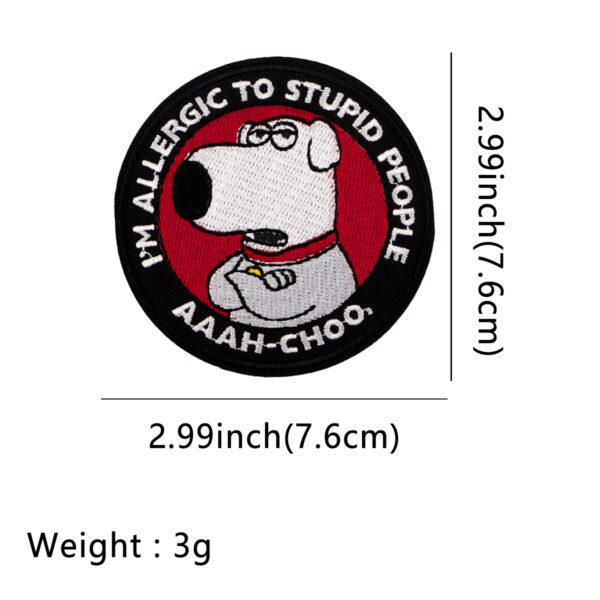 O1CN01dGJ9AC20Q9JsOeX2a_2215389716843-0-cib Wholesale Quotations Embroidered Cloth Stickers Animation Patch Clothing OLY Exclusive