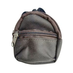 Coffee 8x7cm small school bag