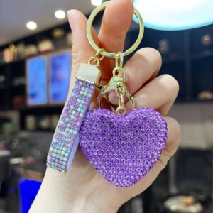 Full of diamond hearts (purple) / 5*4.5