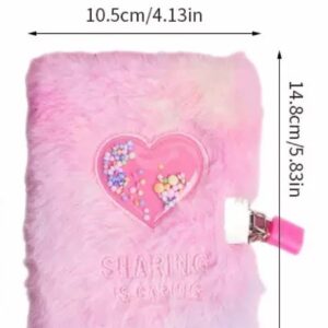 Wholesale Cartoon Plush Notebook Cross-Border A6 Plush Notebook