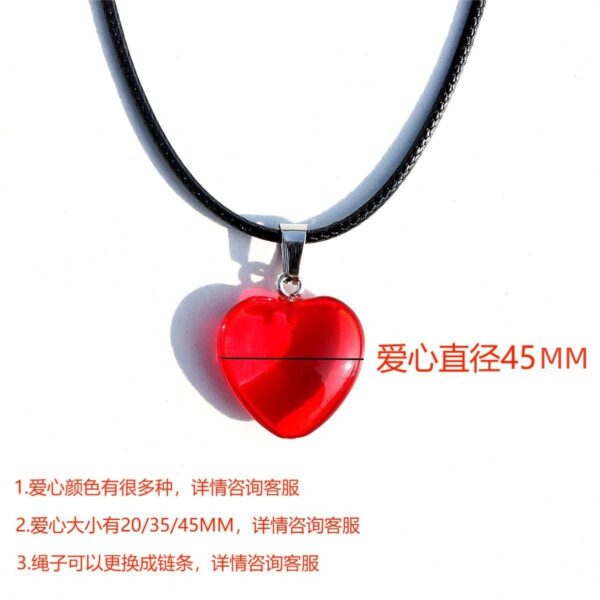 Wholesale Red Bright Love Valentine's Day Necklace