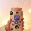Wholesale UV Transfer Paste Glass Crystal Label Crystal Paste Special Paste for 16oz Glass C 23cmX11cm