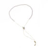 Wholesale Alloy Pearl Butterfly Tassel Pendant Necklace