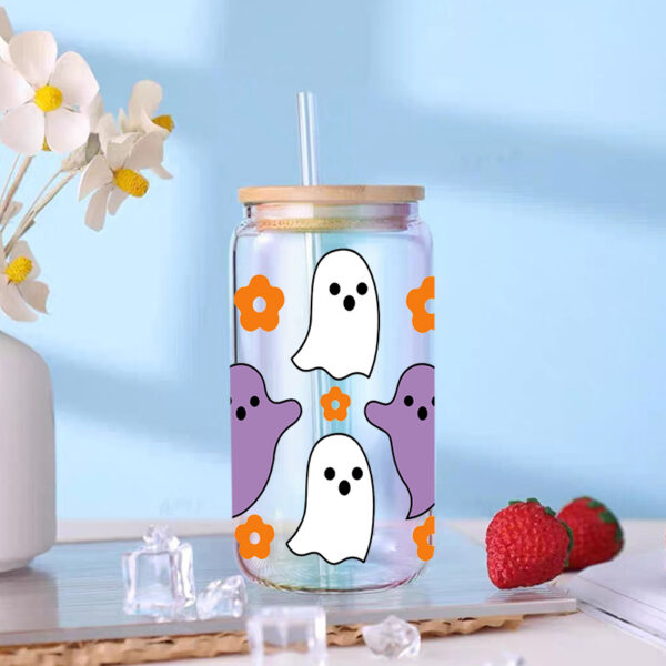 Wholesale UV Transfer Paste Glass Crystal Label Crystal Paste Cross-border Special Paste for 16oz Glass Cup 23cmX11cm