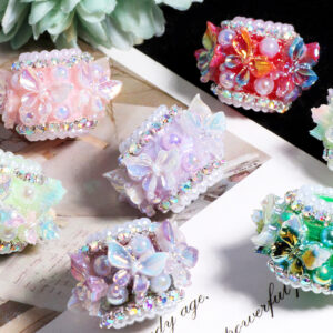 Wholesale Heavy-Duty Fairy Butterfly Wearable Straight Hole Beads