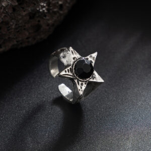 Antique Silver + Black - 00946