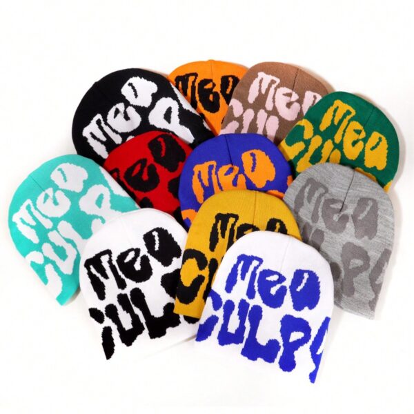 Wholesale Colorful letter jacquard knitted Winter Hat